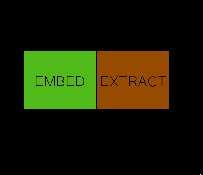 Stegafy application interface